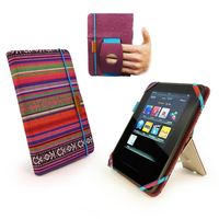 Tuff-Luv Embrace Pro Material Case cover for Amazon Kindle Fire HD 7" / Nook 7 HD / iPad Mini & Retina - Navajo