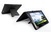 Tuff-Luv Genuine Leather Book-Style case & stand for Asus Transformer Prime TF201 Tablet - Black