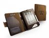 Tuff-Luv Natural Hemp Autumn Brown Case Cover for PocketBook 602 / 603 - Book Style