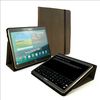 Tuff-Luv Personalised Type-View Genuine Western Leather Case Cover for Samsung Galaxy Tab S - 10.5" (Sleep function) - Brown