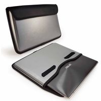 Tuff-Luv Personalised Ultra-Shell for 11" Ultrabook incl Macbook Air / Asus Vivotab Zenbook / Thinkpad / Lynx / Samsung Series 5 & 9 Ultra / Dell XPS - Silver