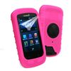 Tuff-Luv Silicone Gel Skin Case Cover for Garmin Edge 1000 and Screen Protector - Pink