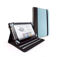 Tuff-Luv Slim-Stand Faux Leather Case Cover for the Google Nexus 7 (With sleep function) / Kobo Arc / JoyTab 7" / Prestigio Multi-pad 7" / Asus Memo Pad 7 - Blue