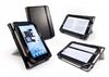 Tuff-Luv Tri-Stand Faux Leather case cover Stand for Kobo Vox - Black