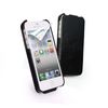 Tuff-Luv Vintage Leather Collection Tuff-Grip case cover for iPhone 5 / 5s (free screen protector) - Black