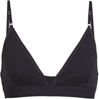 Icebreaker Womens Siren Bra Black/Black