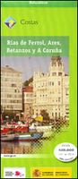 A Coruña - Ferrol Coast of Galicia 50K CNIG Map