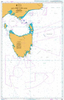 Admiralty Chart 4644 - Cape Otway to Cape Howe including Tasmania