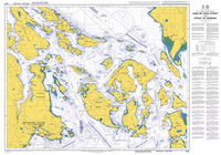 Admiralty Chart 4951 - Juan de Fuca Strait to Strait of Georgia