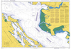 Admiralty Chart 4952 - Strait of Georgia,  Southern Portion