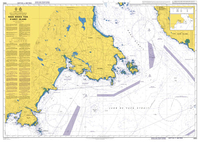 Admiralty Chart 4953 - Vancouver Island,  Race Rocks to d`Arcy Island