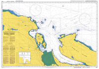 Admiralty Chart 4957 - Strait of Georgia,  Approaches to Nanaimo Harbour