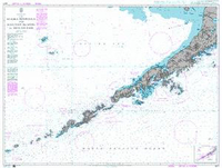 Admiralty Chart 4977 - Alaska Peninsula and Aleutian Islands to Seguam Pass