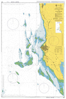 Admiralty Chart 665 - Approaches to Zanzibar