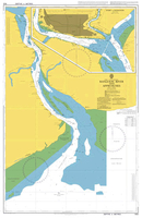 Admiralty Chart 833 - Rangoon River and Approaches
