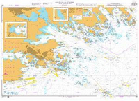 Admiralty Chart 843 - Owelosund and Nykoping with Approaches