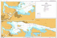 Admiralty Chart 847 - Norrkoping and Approches