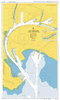 Admiralty Chart AUS154 - Port of Melbourne Williamstown and Yarra River