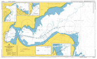 Admiralty Chart AUS157 - Geelong Harbour and Approaches