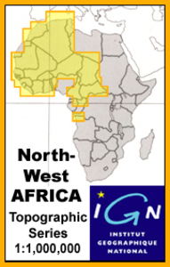 Agadez IGN Map