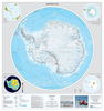 Antarctica and the Arctic BAS Wall Map
