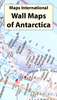 Antarctica Maps International Wall Map PAPER