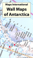 Antarctica Maps International Wall Map PAPER