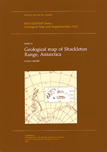 Antarctica: Shackleton Range Geological Map