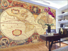Antique World Map Wallpaper (8-sheet pack)