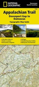 Appalachian Trail: Davenport Gap to Damascus Hiking Atlas,  NC/VA