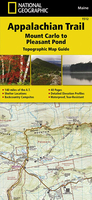 Appalachian Trail: Mount Carlo to Pleasant Pond Hiking Atlas,  ME