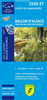 Ballon d`Alsace - PNR des Ballons des Vosges IGN TOP25 Map 3520ET