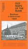 Bochum and Wattenscheid 1944 British War Office Survey Map