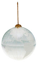 Christmas Tree Globe (Crystal)