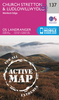 Church Stretton,  Ludlow & Wenlock Edge OS Landranger Active Map 137 (waterproof)