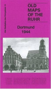 Dortmund 1944 British War Office Survey Map