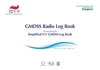 GMDSS radio log book: incorporating the simplified F/V GMDSS log book