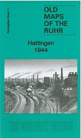 Hattingen 1944 British War Office Survey Map