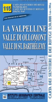 La Valpelline - Valle di Ollomont - Valle di St. Barthelemy 30K IGC Map