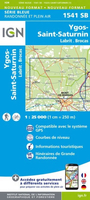 Labrit - Brocas - Ygos-St-Saturnin IGN 1541SB
