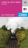 Lairg,  Loch Shin & Loch Naver OS Landranger Map 16 (paper)