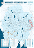 Lake District: Wainwright Outlying Fells with a Tick List Wall Map