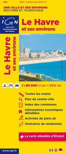 Le Havre and its Environs IGN 88401