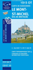 Le Mont-St-Michel IGN TOP25 Map 1215OT