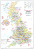 Magnetic Fridge Map of the United Kingdom