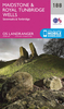 Maidstone,  Royal Tunbridge Wells,  Sevenoaks & Tonbridge OS Landranger Map 188 (paper)