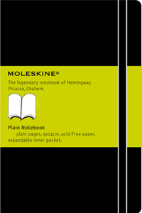 Moleskine Plain Pocket Notebook Softcover