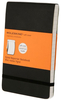 Moleskine Ruled Small Reporter Notebook Softcover Black