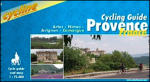 Provence Cycle Routes: Arles - Nimes - Avignon - Camargue (448km) Bikeline Map/Guide ENGLISH Ed.