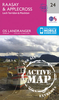 Raasay,  Applecross,  Loch Torridon & Plockton OS Landranger Active Map 24 (waterproof)